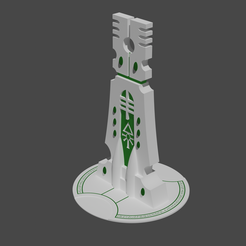 Soul-shrine-V2.png Free STL file ELDAR SOUL SHRINE 2・Template to download and 3D print