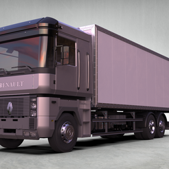 magnum.266.png STL file Renault Magnum・3D print design to download