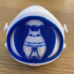 IMG_7248.jpg Archivo STL Tapa a presión para Flo-Mask - Totoro・Modelo para descargar e imprimir en 3D