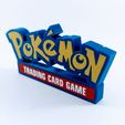 IMG_20230611_163408.jpg Pokemon Trading Card Game display piece and magnet sign.