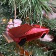 IMG_4944.JPG Tesla Cybertruck Christmas Ornament
