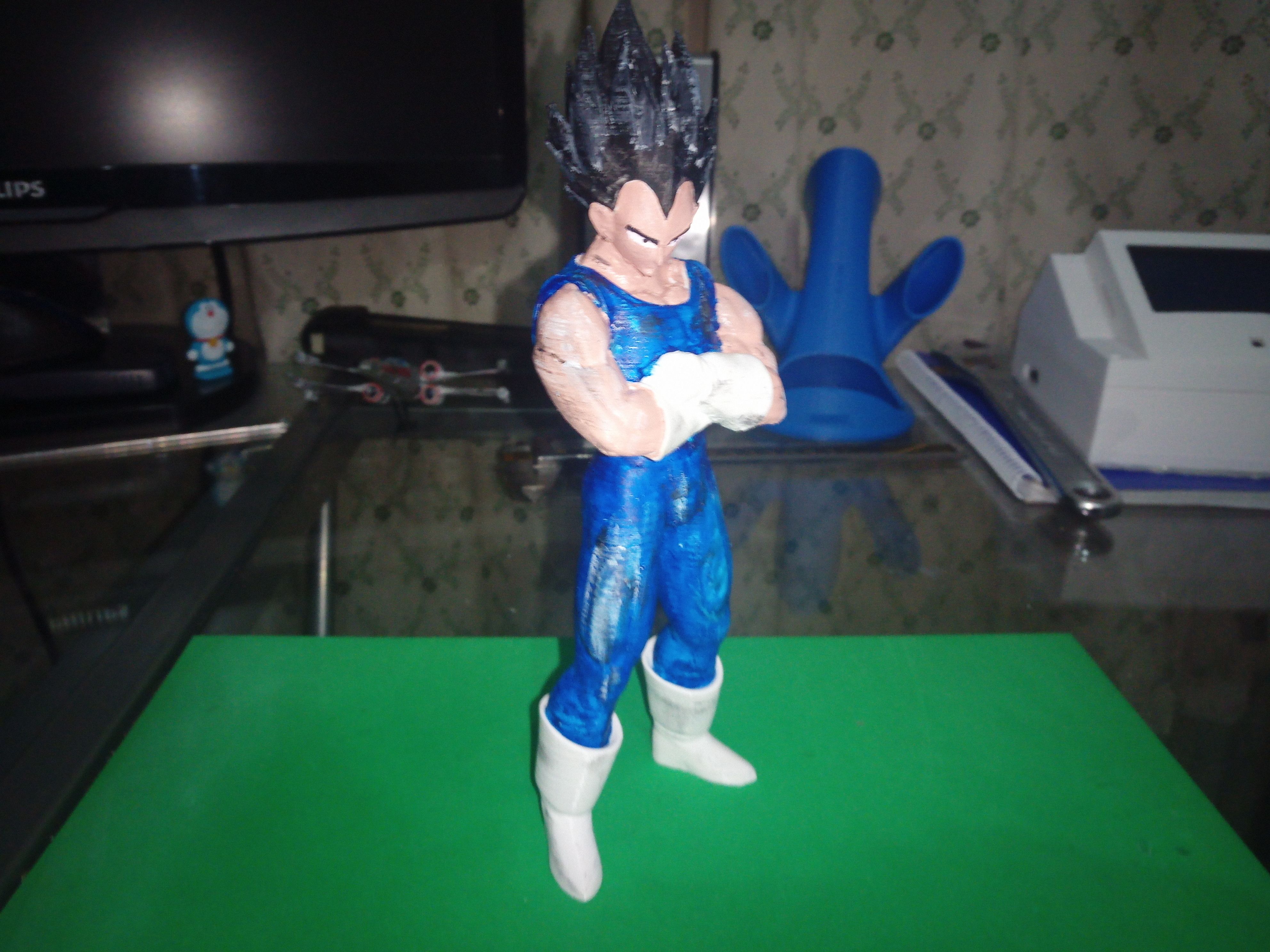 IMG_20200223_210356_9.jpg Free STL file Vegeta Dragon Ball Z・Object to download and to 3D print, Gatober