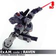 10.jpg Armored Core Last Raven Mecha  3DPrint Articulated Action Figure