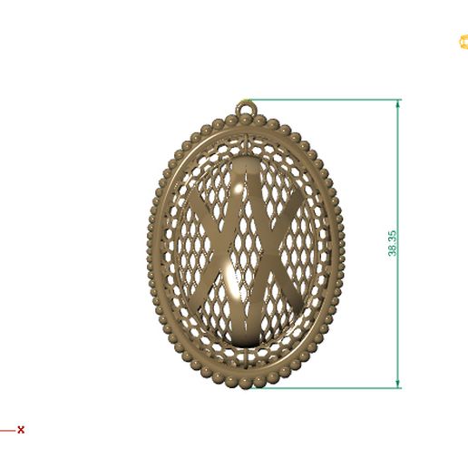 Large Pendants 3DM File 3D print model 3D model