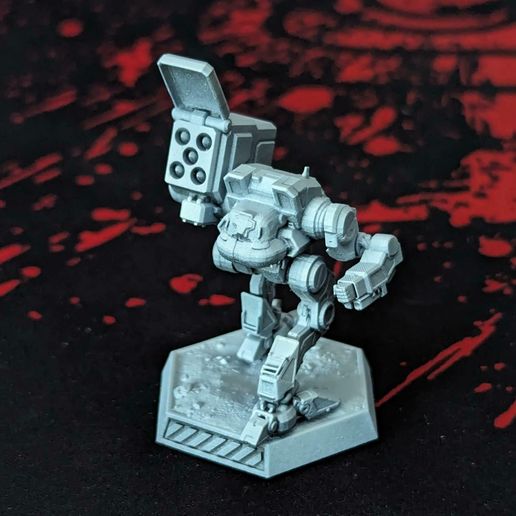 🦊 BattleTech Kit Fox (Uller) Alt Config V・Free STL File for 3D printing ...