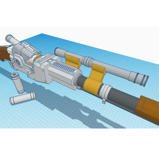 ⭐ The Mandalorian; Amban Pulse Rifle; Star Wars Blaster・ STL File for ...