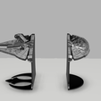 tope para libros star wars 1.png 3D file book holder star wars - millennium falcon・3D printing design to download