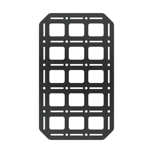 Modular MOLLE Panel 3x5 – Tactical Gear Organizer | STL + DXF