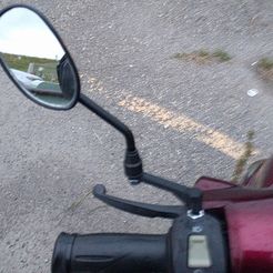 IMG_20190812_210439.jpg 3D-Datei 8mm M8 Motorrad-Spiegelhalterung (ATV, Scooter) kostenlos・Design zum 3D-Drucken zum herunterladen