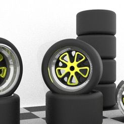 wheels_porscher.jpg Fichier OBJ Fuchs magnus walker Roues Porsche・Modèle pour impression 3D à télécharger