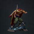 wip 8.jpg One Piece - Edward Newgate - Statue à barbe blanche imprimée en 3d