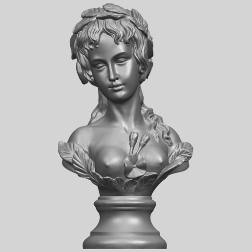 12_Bust_of_Venus_80mmA01.png Free 3D file Bust of Venus・3D print model to download, GeorgesNikkei