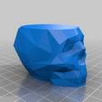 04395ff686a9870b2feb28922784b56f.png Low Poly Skull Vase