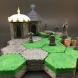 g32.jpg CEMETERY SET - "HEX" TILES FOR A HIGHLY DETAILED 3D GAME BOARD.