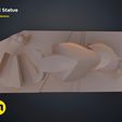 Dune_bull_statue_bullfighter-scene-Top.811.jpg Archivo 3D Estatua del Toro de las Dunas・Objeto de impresión 3D para descargar