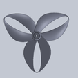 heliceghf.png Three-bladed toroidal propeller