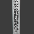 Screenshot-2022-04-02-213838.png Elden Ring Sword of Night and Flame Digital 3D Model - File Divided for Facilitated 3D Printing - Elden Ring Cosplay - Straight Sword