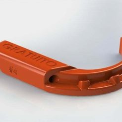 V3_R3.JPG Free STL file Video laryngoscope blades number 1, 2, 3 and 4・Template to download and 3D print