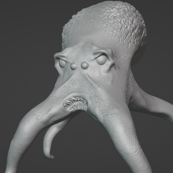 poulpyy.png OBJ file Monster・3D printing template to download, Tedobear13
