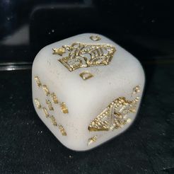 Dados de póquer 22m sin logotipo