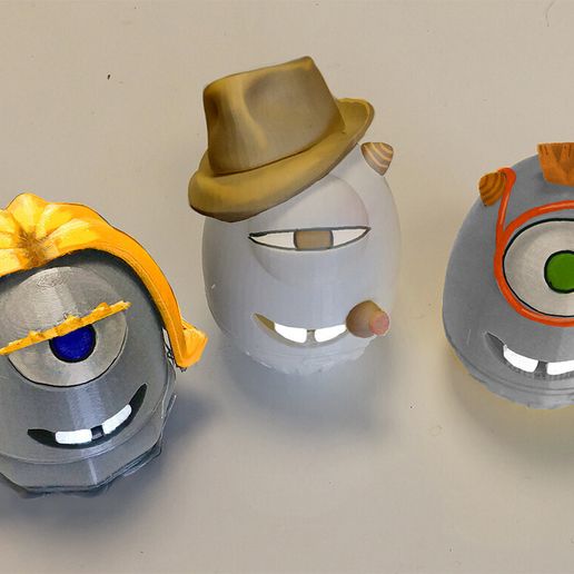 La "Family Eggs" - 3D model önizlemesi