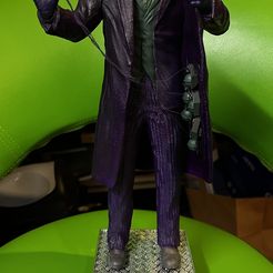 modelo de impressão 3D do joker heath ledger