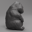 0003.png Sad and Lethargic King Kong Cat Figure for 3D Printing