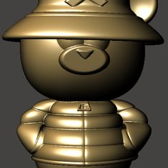 teddy-angelhut.jpg STL-Datei Ghetto Teddybär Eimer Hut・Modell zum Herunterladen und 3D-Drucken