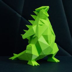 Tyranitar.jpg STL-Datei Tyranitar LOW POLY POKEMON・3D-druckbares Design zum Herunterladen