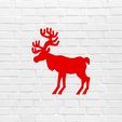 murbrique.jpg christmas ball earring reindeer