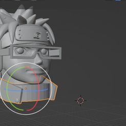 STL file Obito's mask V4  Obito broken mask - Naruto 👾・3D printable model  to download・Cults