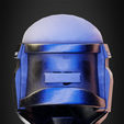 SuperCommandoHelmetBack.png The Mandalorian Imperial Super Commandos Helmet for Cosplay 3D print model