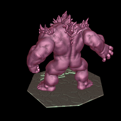 👹 Figurine Hulk, Monster Hulk Form, Infinity Hulk Costume Marvel Rivals ...