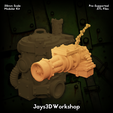 28mm Scale Pre-Supported Modular Kit Ke L Files Jays3D Workshop Skrap Mech Gatling Guns