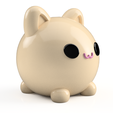Kitty-Nugget-side.png 3D Printable Cute Kitty Nugget STL File - Perfect for Personal & Commercial Projects
