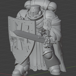 Templar-Crusader.png Free STL file Space Knight Templar Crusader・3D printer model to download