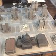 Cityscape II.JPG Titanstructure Dark future 8mm scale city tiles, road sections and platforms for epic titanicus