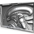 Alien bas-relief .3.jpg Alien bas-relief CNC