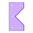 top_long_left_x2.stl Hypercube Evolution Bracket and spacer
