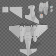 splitfighter.png AndreTheGiant 28mm scaled, split with 2mm alignment holes.