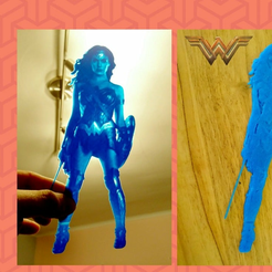ww.png Télécharger fichier STL gratuit lithophane wonder woman • Modèle imprimable en 3D, 3dlito