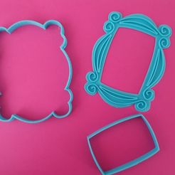 103927377_2712350585678745_2720747347468950507_o.jpg Cortador de Fondant / Galleta de Espejo de Friends / FRIENDS MIRROR COOKIE CUTTER