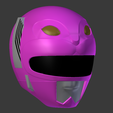 lost galaxy pink.png power rangers lost galaxy pink ranger helmet stl file for 3d printing