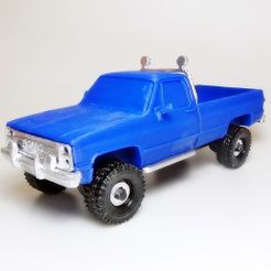 DSC01689.JPG Fichier STL camion gmc sierra・Modèle à télécharger et à imprimer en 3D
