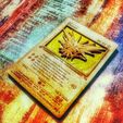 1.jpg Pokemon Zapdos card (Elector) US & English (Lasert Cut)