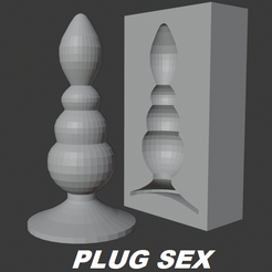 PLUGXEX.png 3D file SEX PRO PLUG MOULD・3D printable model to download