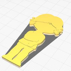 1212.png STL file Toy doll to dress・3D printer model to download