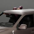 3DG-0006.jpg Gangster man in hoodie shooting gun leaning out the window of the car