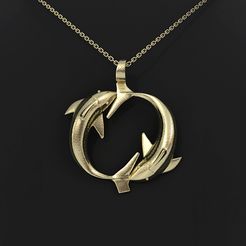 Pisces_NoText_003-Golden.jpg Colgante Zodíaco Piscis