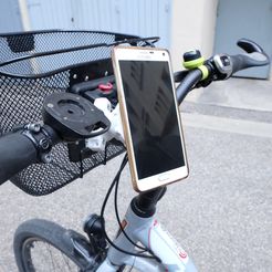 DSCF2874.JPG STL file Smartphone Support Magnetic Bike・3D printable model to download